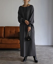 Bonjour Sagan（ボンジュールサガン）の「ストレッチルーズワンピース（ワンピース）」