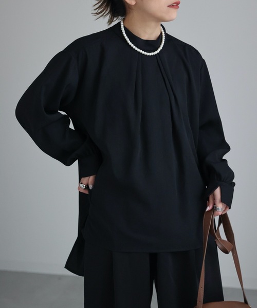 bonjour 12Yブラウス セール】タイ付きブラウス 2WAYブラウス（シャツ/ブラウス