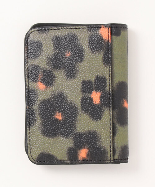 KENZO（ケンゾー）の「'Hana Leopard' バイフォールド ウォレット（財布・メンズ・グリーン系その他/ベージュ系その他・ONE SIZE）」の4枚目の写真