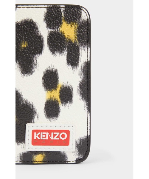 KENZO（ケンゾー）の「'Hana Leopard' バイフォールド ウォレット（財布・メンズ・グリーン系その他/ベージュ系その他・ONE SIZE）」の6枚目の写真