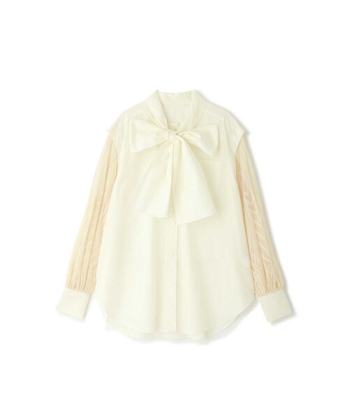 JILL STUART(ジルスチュアート)の「◆ミラーエンブロイダリーシャツ(シャツ/ブラウス・レディース・ホワイト/ブラック・MEDIUM/SMALL)」の14枚目の写真