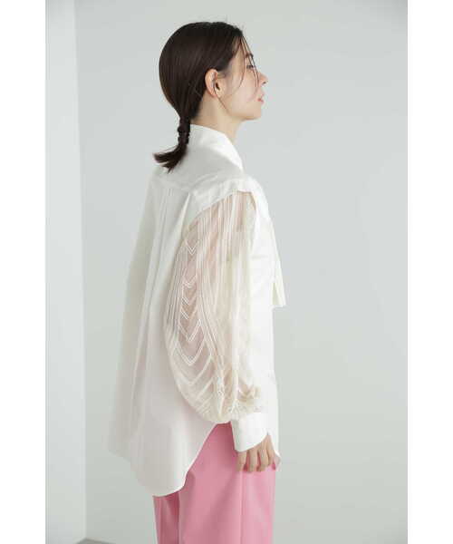 JILL STUART(ジルスチュアート)の「◆ミラーエンブロイダリーシャツ(シャツ/ブラウス・レディース・ホワイト/ブラック・MEDIUM/SMALL)」の17枚目の写真