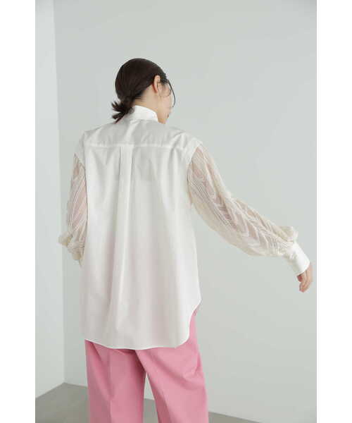 JILL STUART(ジルスチュアート)の「◆ミラーエンブロイダリーシャツ(シャツ/ブラウス・レディース・ホワイト/ブラック・MEDIUM/SMALL)」の18枚目の写真