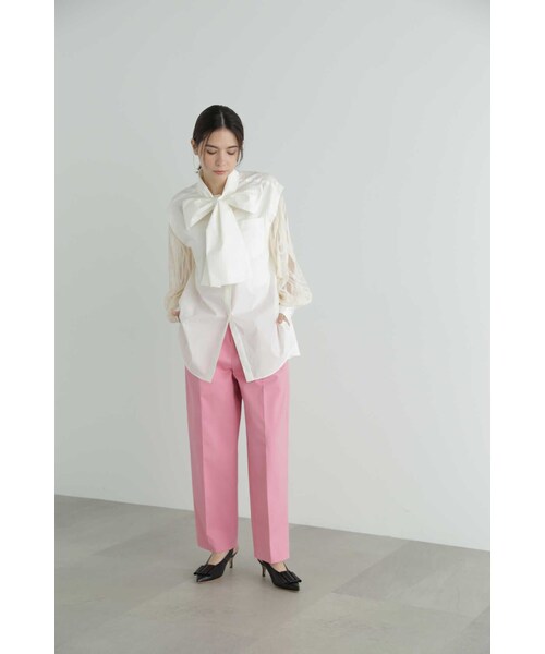 JILL STUART(ジルスチュアート)の「◆ミラーエンブロイダリーシャツ(シャツ/ブラウス・レディース・ホワイト/ブラック・MEDIUM/SMALL)」の19枚目の写真