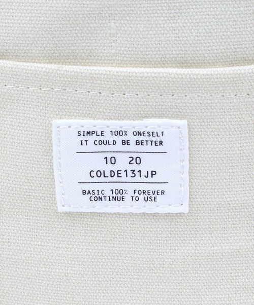 COLDE （コルデ）の「チェック柄巾着付きキャンバストートバッグ（トートバッグ・レディース・ベージュ/ピンク/ブルー/グリーン・FREE）」の7枚目の写真