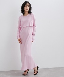 ADAM ET ROPE' | 〈SETアイテム〉【ADAM ET ROPE'】BOTANICAL DYED  DRESS(ワンピース)