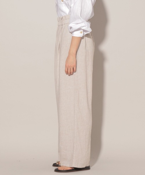 BARNYARDSTORM(バンヤードストーム)の「新色追加 / リネンイージーパンツ(その他パンツ・レディース・ベージュ/ブラック/カーキ/ブラウン・0/1)」の20枚目の写真