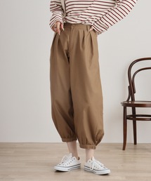 atONE タック入りアラジンパンツ