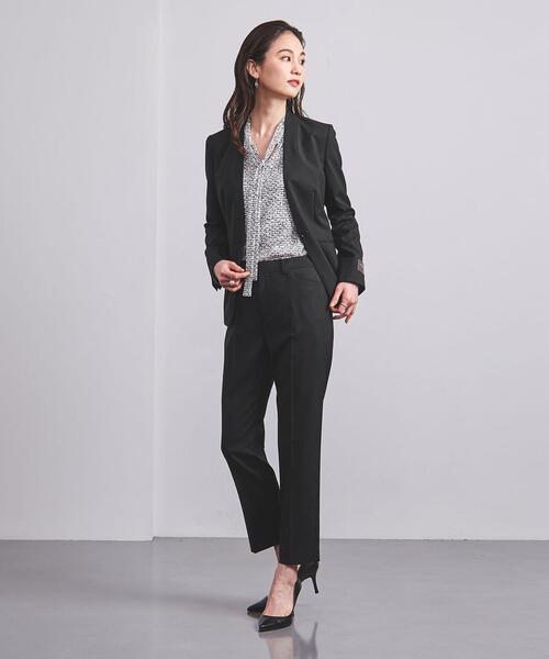 UNITED ARROWS（ユナイテッドアローズ）の「CANONICO スリムパンツ（その他パンツ・レディース・ブラック/ネイビー/モカ・34/38/40/36）」の4枚目の写真