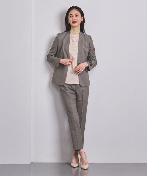 UNITED ARROWS（ユナイテッドアローズ）の「CANONICO スリムパンツ（その他パンツ・レディース・ブラック/ネイビー/モカ・34/38/40/36）」の15枚目の写真