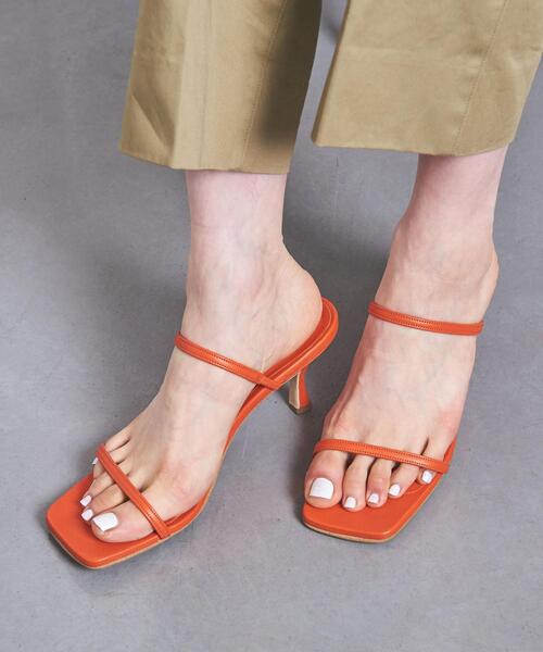 UNITED ARROWS メッシュ ビジュー ミュールサンダル メッシュ ビジュー ミュールサンダル（UNITED ARROWS）｜ルミネ