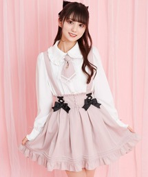 Secret Honey | レースアップピンタックフリルスカート(スカート)