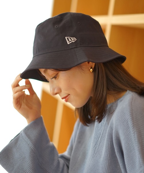 NEW ERA(ニューエラ)の「NEW ERA ニューエラ バケットハット BUCKET-01 / バケット01 バケハ 帽子(ハット・メンズ・ブラック/ライトグリーン系/ダークグリーン/ネイビー/インディゴブルー/ベージュ/ブルー系/ホワイト/ライトグレー/オレンジ系・S/M/M/L/L/XL)」の7枚目の写真