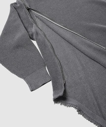 FACETASM（ファセッタズム）の「HIGH LOW ZIPPER KNIT（ニット