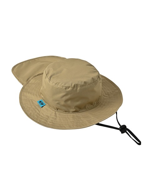 KiU（キウ）の「紫外線防止キッズサンシェードUVハット（ハット・キッズ・ブラック系その他/カーキ/ブラック/カラフル/ダークネイビー/サンドベージュ/ベージュ/ブルー系その他/タイガーカモ・SMALL/MEDIUM/LARGE）」の18枚目の写真