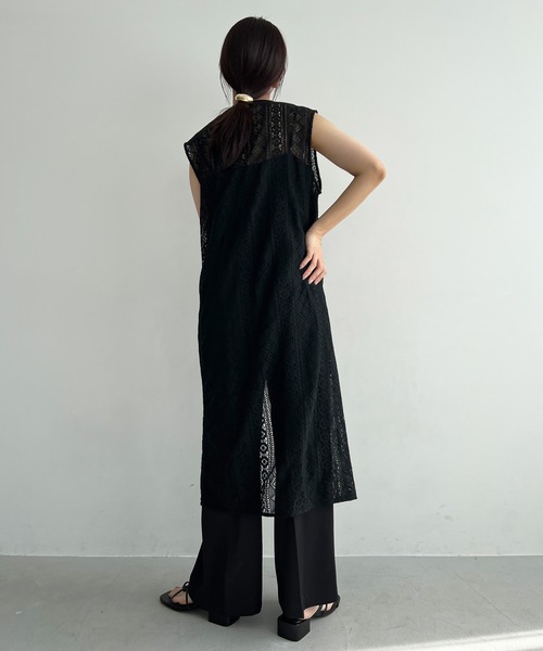 サロペット　オーバーオール　ichi ブラック サロペット koei_t091