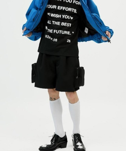 ESC STUDIO（イーエスシースタジオ）の「【ESC STUDIO/イーエスシースタジオ】ESC knee socks/ ロゴソックス ハイソックス（ソックス/靴下・メンズ・ブラック/グレー/ホワイト・ONE SIZE）」の7枚目の写真