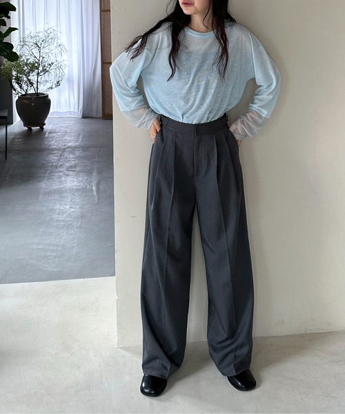 【出品:4/27まで】GOMME HOMME サイドライングルカパンツ 06ss ツータックグルカパンツ（スラックス）｜feepur（フェピュール