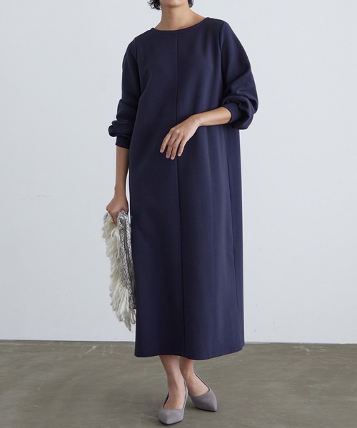 for/c(フォーシー)の「ダンボール2WAYワンピース【サスティナブル】(ワンピース・レディース・ブラック/ブラウン/ネイビー・LL/M/L)」の13枚目の写真