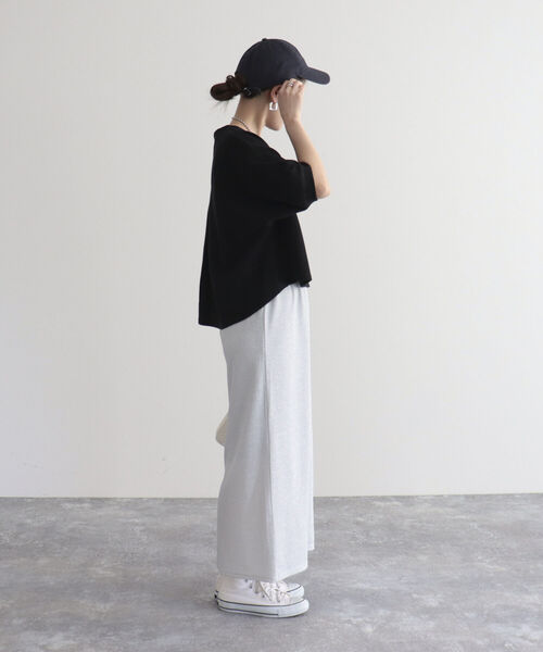 fredy emue（フレディエミュ）の「ラメタイトスカート（スカート・レディース・ベージュ/ブラック/シルバー・38/36）」の8枚目の写真