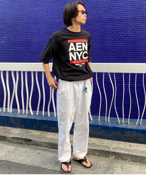 A.en(エイエン )の「AEN NYC T-SHIRT(Tシャツ/カットソー・メンズ・ホワイト/ブラック・XL/M/L/XXL)」の9枚目の写真