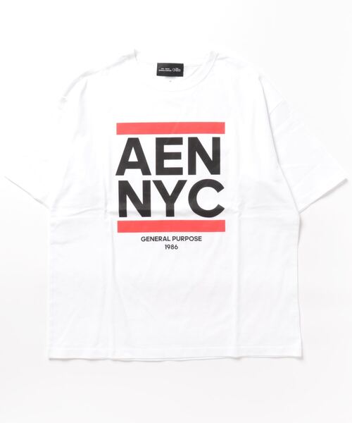 A.en(エイエン )の「AEN NYC T-SHIRT(Tシャツ/カットソー・メンズ・ホワイト/ブラック・XL/M/L/XXL)」の5枚目の写真