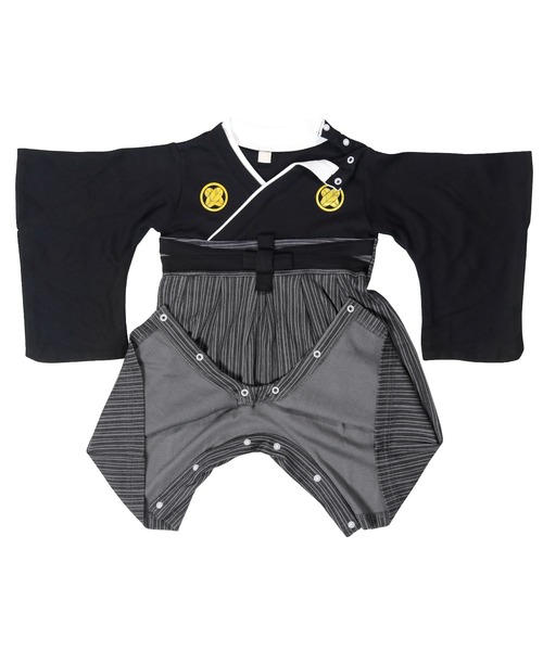 KYOETSU（キョウエツ）の「袴ロンパース 男の子（ロンパース・キッズ・ホワイト系その他/ブラック系その他/ブルー系その他/ブラック系その他2・70/90/80）」の14枚目の写真