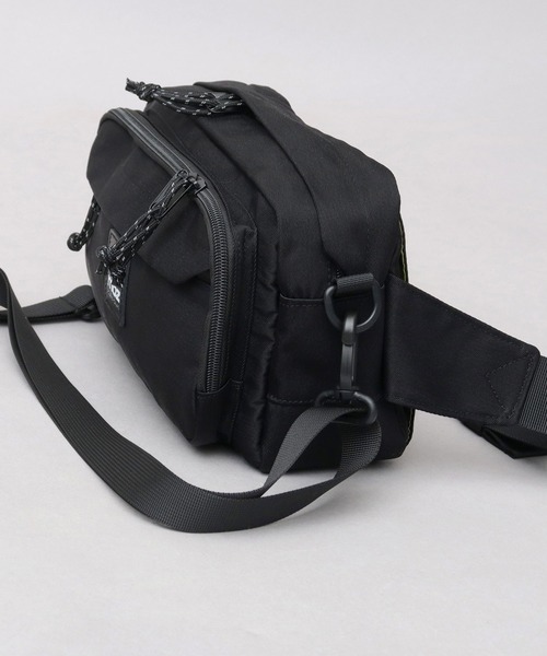 撥水加工 ナイロン 2WAY ウエストポーチ ショルダーバッグ アウトドア