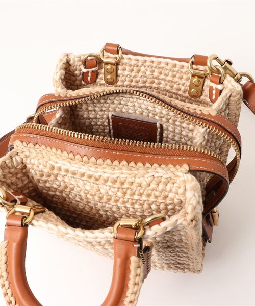 COACH（コーチ）の「ローグ 20・クロシェ（かごバッグ）」 - WEAR