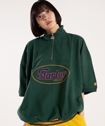 STARTER | STARTER-ミニ裏毛ハーフジップTシャツ(Tシャツ/カットソー)