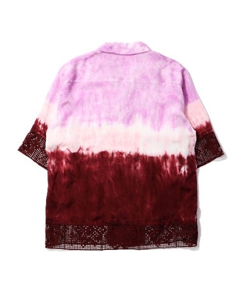TOGA（トーガ）の「TOGA Inner tie dye S/S shirt（シャツ/ブラウス・メンズ・レッド・48）」の2枚目の写真