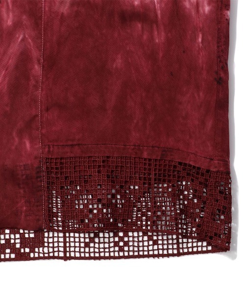 TOGA（トーガ）の「TOGA Inner tie dye S/S shirt（シャツ/ブラウス・メンズ・レッド・48）」の4枚目の写真