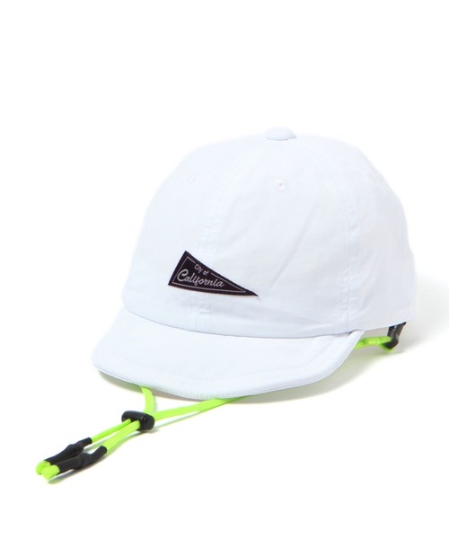 BAYFLOW(ベイフロー)の「紐付きキャップ(KIDS)(キャップ・キッズ・ライトブルー/ブラック/ホワイト/ベージュ・M/L)」の6枚目の写真