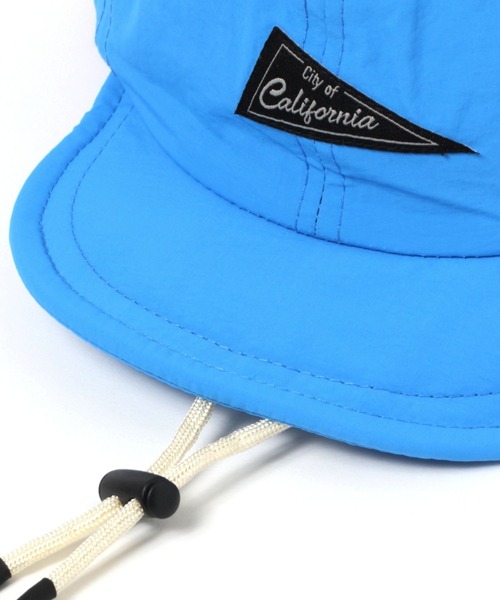BAYFLOW(ベイフロー)の「紐付きキャップ(KIDS)(キャップ・キッズ・ライトブルー/ブラック/ホワイト/ベージュ・M/L)」の21枚目の写真