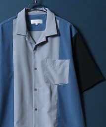 ANPAS(ApX)Cool & Dry Touch Fabric Oversized Open Collar Shirt/I[o[TCY I[vJ[Vc(Vc/uEX)