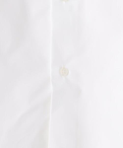 green label relaxing（グリーンレーベルリラクシング）の「ポリエステル ラッカン スタンダード スナップダウン ドレスシャツ -ストレッチ・吸水速乾-（ビジネスシャツ・メンズ・ホワイト/ライトブルー・S/M/L/XL）」の19枚目の写真