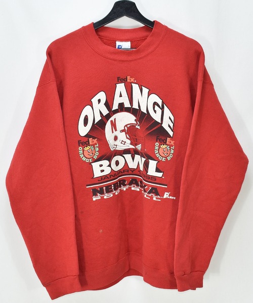 【ヴィンテージ古着】95´s ORANGE BOWL クルーネックスウェット USA製