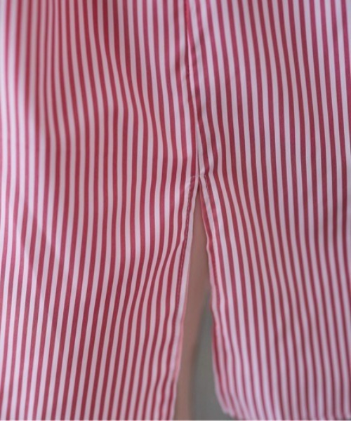 MAISON BREEZE（メゾンブリーズ）の「【MAISON BREEZE】スタンドカラーストライプシャツワンピース SCCH355（シャツワンピース・レディース・レッド/ブラック/ライトブルー/ブルー・FREE）」の8枚目の写真