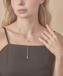 iso（イソ）の「Y字スライダードロップネックレス（ネックレス）」