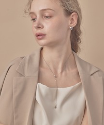 iso（イソ）の「Y字スライダードロップネックレス（ネックレス）」