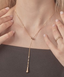 iso（イソ）の「Y字スライダードロップネックレス（ネックレス）」