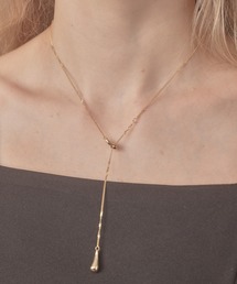 iso（イソ）の「Y字スライダードロップネックレス（ネックレス）」