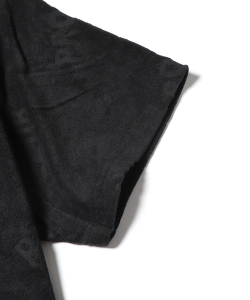 PRO CLUB （プロクラブ）の「Pro Club/プロクラブ TERRY CLOTH TEE 半袖Tシャツ 総柄 ロゴ シンプル（Tシャツ/カットソー・メンズ・ブラック/ヘザーグレー・M/L/XL）」の10枚目の写真
