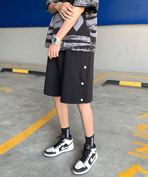 GENXDER(ノンジェンダー)の「【genxder】ユニセックスショートパンツ (SS)(その他パンツ・レディース・ブラック/グレー・MEDIUM/XXX-LARGE/X-LARGE/LARGE/XX-LARGE)」の6枚目の写真