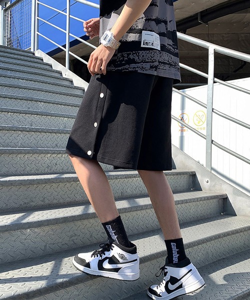 GENXDER(ノンジェンダー)の「【genxder】ユニセックスショートパンツ (SS)(その他パンツ・レディース・ブラック/グレー・MEDIUM/XXX-LARGE/X-LARGE/LARGE/XX-LARGE)」の7枚目の写真