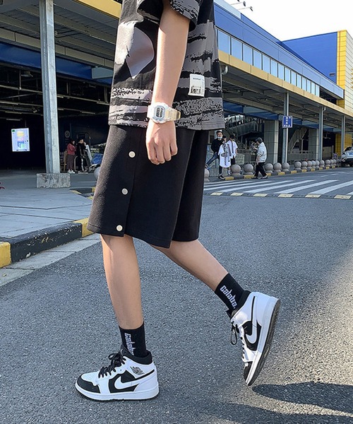GENXDER(ノンジェンダー)の「【genxder】ユニセックスショートパンツ (SS)(その他パンツ・レディース・ブラック/グレー・MEDIUM/XXX-LARGE/X-LARGE/LARGE/XX-LARGE)」の8枚目の写真