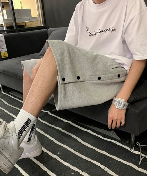 GENXDER(ノンジェンダー)の「【genxder】ユニセックスショートパンツ (SS)(その他パンツ・レディース・ブラック/グレー・MEDIUM/XXX-LARGE/X-LARGE/LARGE/XX-LARGE)」の12枚目の写真