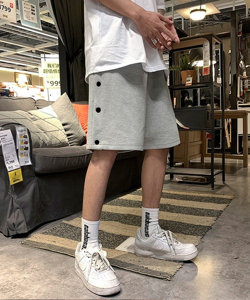GENXDER(ノンジェンダー)の「【genxder】ユニセックスショートパンツ (SS)(その他パンツ・レディース・ブラック/グレー・MEDIUM/XXX-LARGE/X-LARGE/LARGE/XX-LARGE)」の14枚目の写真