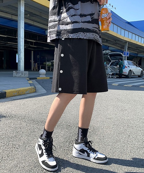 GENXDER(ノンジェンダー)の「【genxder】ユニセックスショートパンツ (SS)(その他パンツ・レディース・ブラック/グレー・MEDIUM/XXX-LARGE/X-LARGE/LARGE/XX-LARGE)」の9枚目の写真