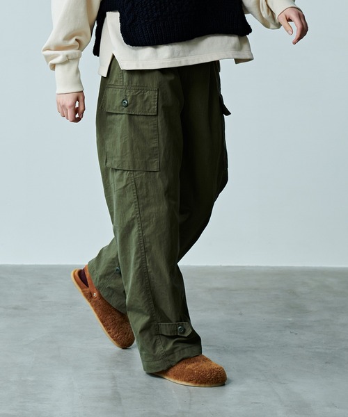 kha:ki(カーキ)の「「KHA:KI / カーキ」2 POCKETS WIDE TROUSERS(その他パンツ・レディース・アーミー/カーキ・1/2)」の18枚目の写真